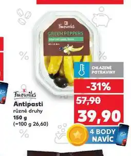 Kaufland Antipasty nabídka