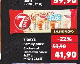 Kaufland 7days croissant nabídka