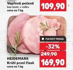 Kaufland Krůtí prsní řízek nabídka
