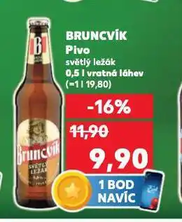 Kaufland Pivo bruncvík nabídka