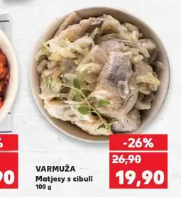 Kaufland Matjesy s cibulí nabídka