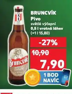 Kaufland Pivo bruncvík nabídka