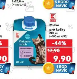 Kaufland Mléko pro kočky nabídka