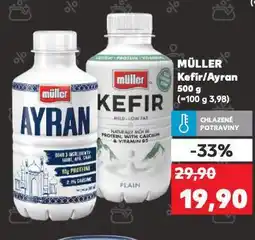 Kaufland Müller ayran nabídka