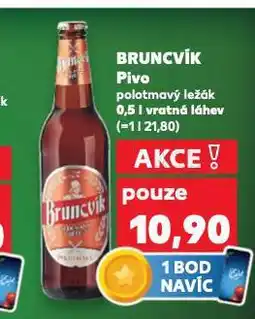 Kaufland Pivo bruncvík nabídka