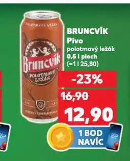 Kaufland Pivo bruncvík nabídka