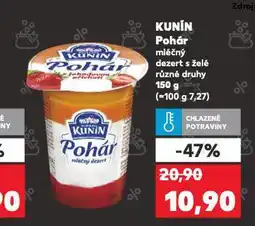 Kaufland Kunín pohár nabídka