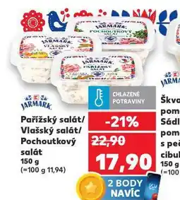 Kaufland Pochoutkový salát nabídka