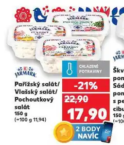 Kaufland Vlašský salát nabídka