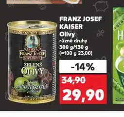 Kaufland Franz josef olivy nabídka