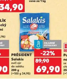 Kaufland Président salakis nabídka