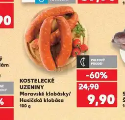 Kaufland Hasičská klobása nabídka