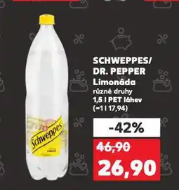 Kaufland Dr. pepper nabídka