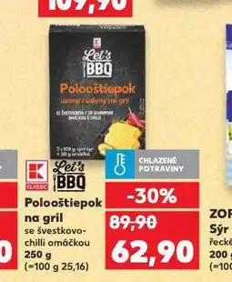 Kaufland Pološtiepok na gril nabídka