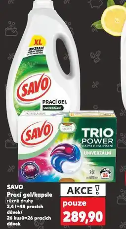 Kaufland Savo prací prostředek nabídka
