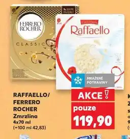 Kaufland Ferrero rocher zmrzlina nabídka