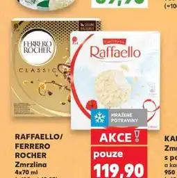 Kaufland Raffaello zmrzlina nabídka