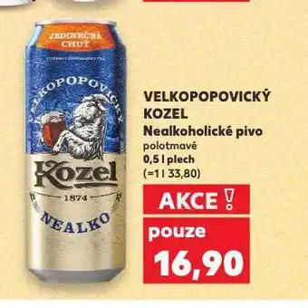Kaufland Pivo velkopopovický kozel nealko nabídka