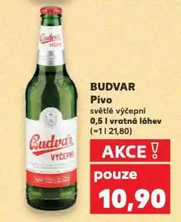 Kaufland Pivo budvar nabídka