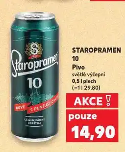 Kaufland Pivo staropramen nabídka