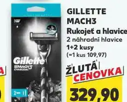Kaufland Gillette mach3 holcí strojek nabídka