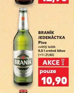 Kaufland Pivo braník nabídka