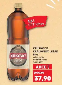 Kaufland Pivo krušovice nabídka