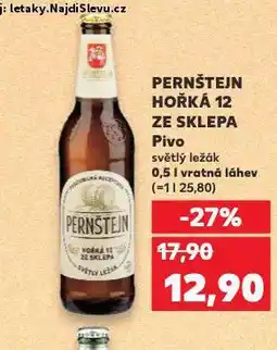Kaufland Pivo pernštejn nabídka