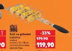Kaufland Ročt na grilování kukuřice nabídka