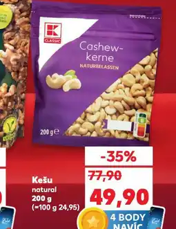 Kaufland Kešu nabídka