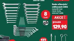 Kaufland Sada očkoplochých / vidlicových klíčů nabídka
