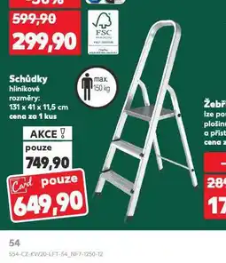 Kaufland Schůdky nabídka