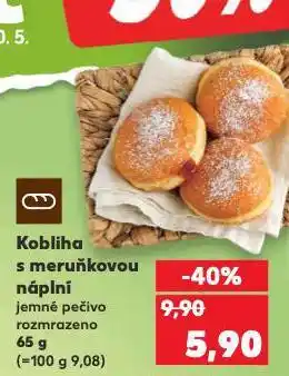 Kaufland Kobliha s meruňkovou náplní nabídka