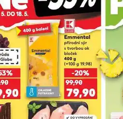 Kaufland Emmentál nabídka