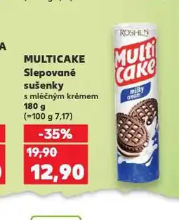Kaufland Multicake slepované sušenky nabídka