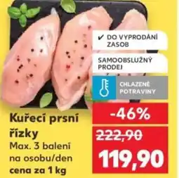 Kaufland Kuřecí prsní řízky nabídka