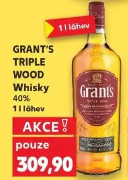 Kaufland GRANT'S Triple Wood Whisky nabídka
