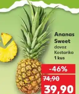Kaufland Ananas Sweet nabídka