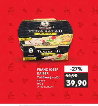 Kaufland FRANZ JOSEF Tuňákový salát nabídka