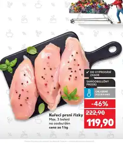 Kaufland Kuřecí prsní řízky nabídka