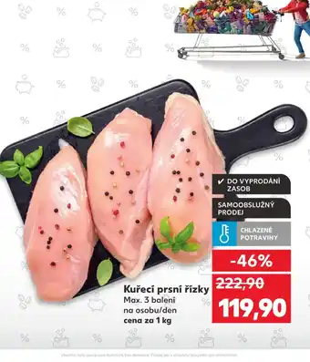 Kaufland Kuřecí prsní řízky nabídka
