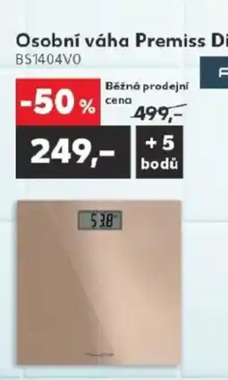 Kaufland Osobní váha Premiss Digital nabídka