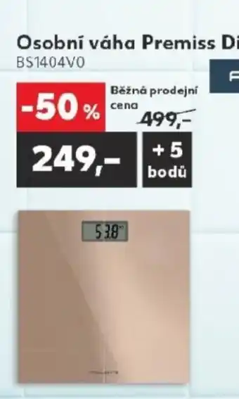 Kaufland Osobní váha Premiss Digital nabídka