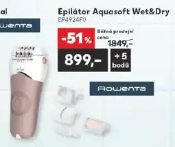 Kaufland Epilátor Aquasoft Wet&Dry nabídka
