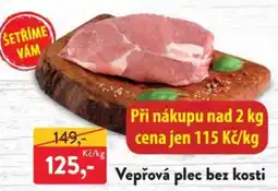 MP Krásno Vepřová plec bez kosti nabídka