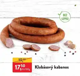 MP Krásno Klobásový kabanos nabídka