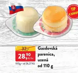 MP Krásno Gazdovská parenica, uzená nabídka