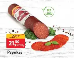MP Krásno Paprikáš nabídka