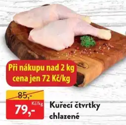 MP Krásno Kuřecí čtvrtky chlazené nabídka
