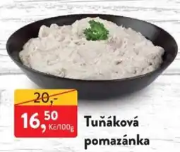 MP Krásno Tuňáková pomazánka nabídka